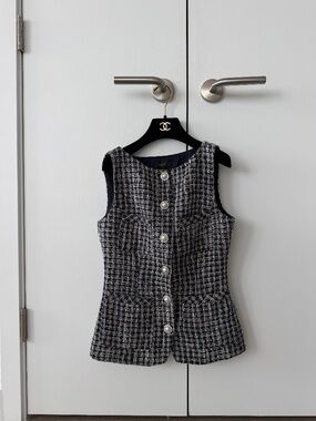 Maje Tweed Top
